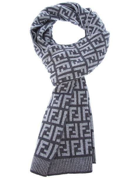 grey fendi scarf|Fendi scarf women sale.